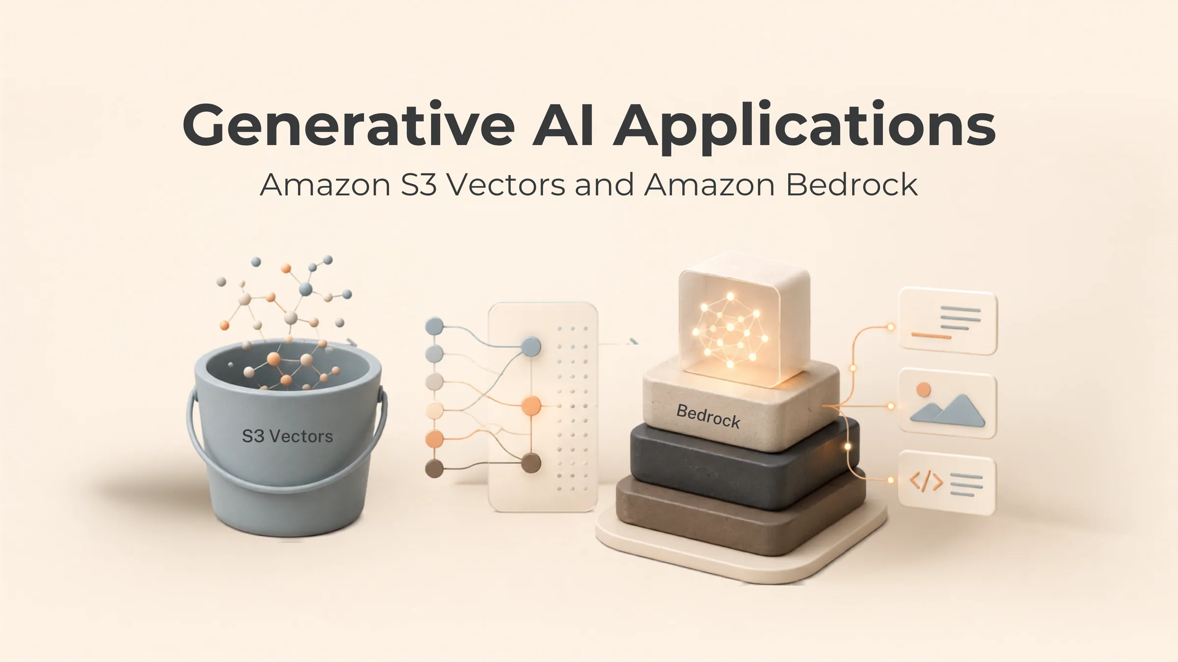 Building Generative AI Applications with Amazon S3 Vectors and Amazon Bedrock