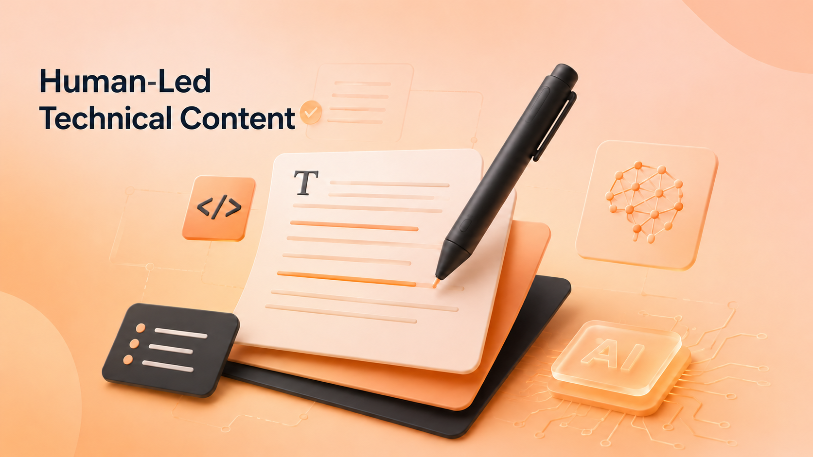 Our Approach to Human-Led Technical Content in the Age of AI